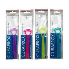 Curaprox Tongue Cleanser CTC 202 Καθαριστής Γλώσσας, Διπλή Ξύστρα  1Τμχ