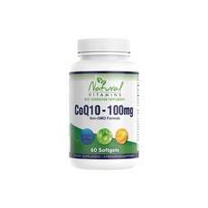 Natural Vitamins Co Q10 100mg (Συμπλήρωμα Διατροφής με Συνένζυμο Q10) 60caps