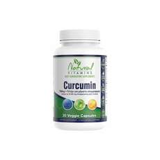 Natural Vitamins Curcumin 750mg (Συμπλήρωμα Διατροφής με Κουρκουμίνη για Αντιοξειδωτική Προστασία) 30cap