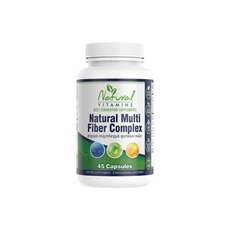 Natural Vitamins Natural Multi Fiber Complex 45caps (Συμπλήρωμα Διατροφής για Ανακούφιση από τη Δυσκοιλιότητα)