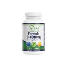 Natural Vitamins Formula C 1000mg with 530mg Bioflavonoids 100tabs (Συμπλήρωμα Διατροφής με Βιταμίνη C & 530mg Βιοφλαβονοειδή)