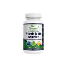 Natural Vitamins Vitamin B-100 Complex 30tab (Συμπλήρωμα Διατροφής με Βιταμίνη B)