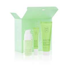 Lavish Care Acne Clear - Sebum Control Moisturising Face Cream 30mL, Oil Control Purifying Face Mask 75mL & Rapid Relief Blemish Spot 15mL