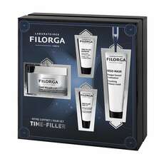 Filorga COFFRET TIME-FILLER - 5XP Gel-Crème Correction Tous Types de Rides 50ml + Crème Yeux Correction Tous Types de Rides 4ml + Intensive Sérum Multi-Correction Rides 7ml + Meso-Mask Masque Lissant Illuminateur 30ml