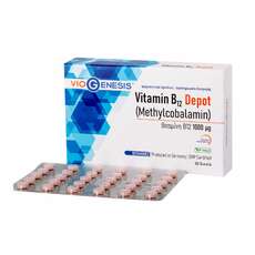 Viogenesis Vitamin B12 Depot Μεθυλοκοβαλαμίνη 30 Δισκία