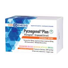 VioGenesis Pycnogenol Plus Πυκνογενόλη 50 mg & Εκχύλισμα σπόρων σταφυλιού 230 mg 30 caps