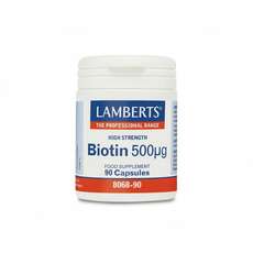 Lamberts Biotin 500mcg 90 κάψουλες