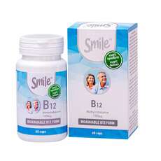 Smile B12 1000μg 60caps