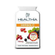 Healthia Herbal C 750mg, 120 caps