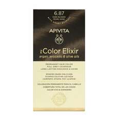 Apivita My Color Elixir Βαφή Μαλλιών 6.87 Ξανθό Σκούρο Περλέ Μπεζ 125ml [CLONE]