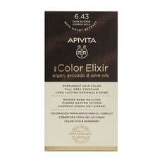 Apivita My Color Elixir Βαφή Μαλλιών 6.43 Ξανθό Σκούρο Χάλκινο Μελί 125ml