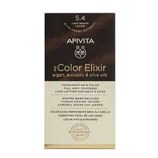 Apivita My Color Elixir Βαφή Μαλλιών 5.4 Καστανό Ανοιχτό Χάλκινο 125ml