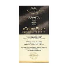 Apivita My Color Elixir Βαφή Μαλλιών 6.18 Ξανθό Σκούρο Σαντρέ Περλέ 125ml