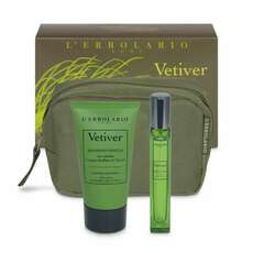 L'Erbolario Vetiver Beauty Box Verde Brezza Profumo Αρωμα 10ml & Shampoo Doccia Σαμπουάν Ντους 75ml