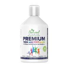 Natural Vitamins Prenium Teen Multivitamin Γεύση Πορτοκάλι 500ml