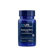 Life Extension Astaxanthin - Προστασία Ματιών & Δέρματος με Αντιοξειδωτική Δράση 30 softgels
