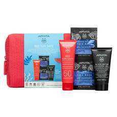 Apivita Set Bee Sun Safe Anti Spot & Anti Age Defense Face Cream SPF50+ 50ml + Black Cleansing Gel 50ml + Face Mask Θαλάσσια Λεβάντα 2x8ml