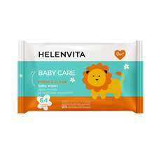 Helenvita Baby Wipes Mωρομάντηλα με Εκχύλισμα Χαμομηλιού 64 Τεμάχια