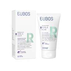 Eubos Cool & Calm Καταπραϋντικό Καθαριστικό Γαλάκτωμα για Απαλό Καθαρισμό του Δέρματος με Ροδόχρου Ακμή, 150ml