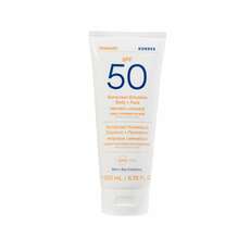 Korres Yoghurt Sunscreen Emulsion Body & Face Αντηλιακό Γαλάκτωμα Σώματος & Προσώπου SPF50, 200ml
