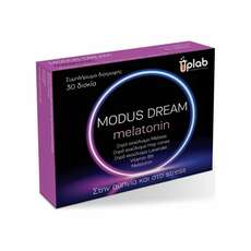 Uplab Modus Dream Melatonin Συμπλήρωμα Διατροφής με Μελατονίνη για την Αντιμετώπιση της Αϋπνίας 30tabs
