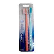 ORAL-B Pro-Sensitive Clinical Χειροκίνητη Οδοντόβουρτσα, Πολύ Μαλακή (Ροζ- Γαλάζιο) 2tem