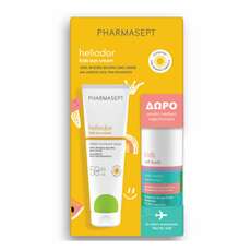 Pharmasept Heliodor Promo με Heliodor Kids Sun Cream SPF 50 Αντηλιακή Κρέμα, 150ml & Kids Soft Bath Απαλό Παιδικό Αφρόλουτρο, 100ml, 1σετ