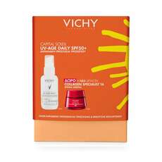 Vichy Capital Soleil Promo UV-Age Daily Αντηλιακό Προσώπου SPF50+, 40ml & Δώρο Liftactiv Collagen Specialist 16 Κρέμα Ημέρας, 15ml, 1σετ