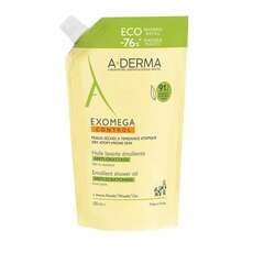 A-Derma Exomega Control Anti-Scratching Emolient Shower Oil Refill 500ml