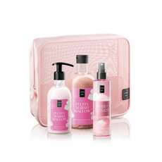Lavish Care Fluffy Marshmallow - Body Care Bag Set Σετ περιποίησης σώματος με νεσεσέρ