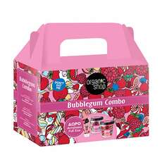 Organic Shop Body Desserts Bubblegum Combo, Σετ Σώματος για Λείανση & Θρέψη με Δώρο Αντηλιακό Προσώπου Full Size
