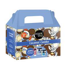 Organic Shop Body Desserts Coconut Combo, Σετ Σώματος για Βαθιά Ενυδάτωση με Δώρο Αντηλιακό Προσώπου Full Size