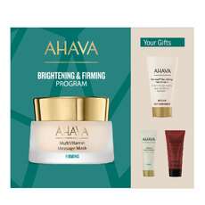 Ahava Promo Multivitamin Massage Mask 50ml & Dermud Hand Cream 40ml & Refining Mud Exfoliator 15ml & Advanced Deep Wrinkle Cream 15ml