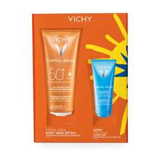 Vichy Capital Soleil Promo Invisible Hydrating Αντηλιακό Γαλάκτωμα SPF50+, 300ml & Δώρο Capital Soleil After Sun Καταπραϋντικό Γαλάκτωμα για Μετά τον Ήλιο, 100ml, 1σετ