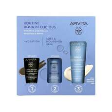 Apivita Promo Αqua Beelicious Comfort Hydrating Cream 40ml & Perfecting Toner 50ml & Black Dettox Cleansing Jelly 15ml