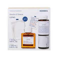 KORRES Lefko Eau de Toilette 50ml + Αφρόλουτρο 250ml