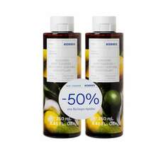 Korres Promo (- 50% στο Δεύτερο Προϊόν) Citrus Αφρόλουτρο, 2x250ml, 1σετ