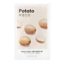 Missha Airy Fit Potato Soothing & Brightening Sheet Mask Mάσκα Προσώπου, 1τεμ