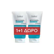 Bailleul Dermatologie Promo (1+1) Mycogel Cleansing Gel Καθαριστικό Ευαίσθητης Περιοχής, 2x150ml
