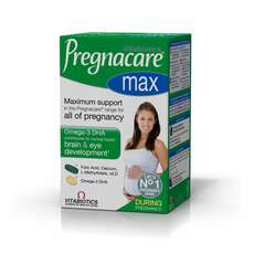Vitabiotics Pregnacare Max Συμπλήρωμα για τη Μέγιστη Διατροφική Υποστήριξη των Γυναικών κατά την Περίοδο της Εγκυμοσύνης, 56 tabs + 28 caps