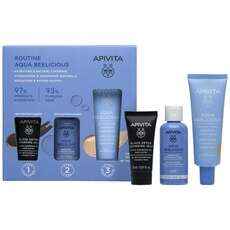 Apivita Promo Αqua Beelicious Ενυδάτωση & Φυσική Κάλυψη με Αqua Beelicious Ενυδατική Κρέμα με Χρώμα Ελαφριάς Υφής SPF 30 & Δώρο Αqua Beelicious Ενυδατικό Τόνερ, 50ml & Black Dettox Gel Καθαρισμού, 15ml, 1σετ
