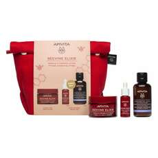 Apivita Promo Beevine Elixir με Beevine Elixir Κρέμα Προσώπου Ελαφριάς Υφής για Σύσφιξη & κατά των Ρυτίδων, 50ml & Δώρο Beevine Elixir Serum 10ml, Αφρό Καθαρισμού, 75ml & Nεσεσέρ, 1τεμ, 1σετ