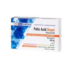 VioGenesis Folic Acid Depot 600 μg 30 tabs
