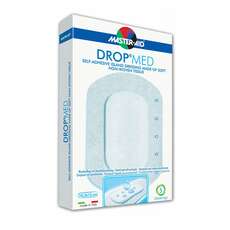 Masteraid Drop Med Αυτοκόλλητες Αντικολλητικές Γάζες 10,5x15cm (6x10,2), 5 τεμάχια