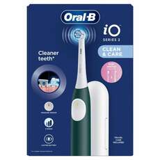 Oral-B iO series 2 Clean & Care Green with Travel Case, Ηλεκτρική Οδοντόβουρτσα Πράσινη με Θήκη 1σετ