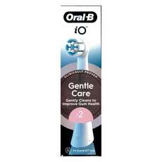 Oral-B iO Gentle Care White Ανταλλακτικές Κεφαλές Ηλεκτρικής Οδοντόβουρτσας, 2τεμ