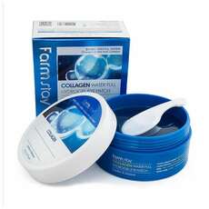 FarmStay Collagen Aqua Full Hydro Gel Eye Patch, 60 Pcs