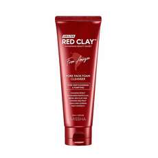 MISSHA - Red Clay Pore Pack Foam Cleanser 120ml