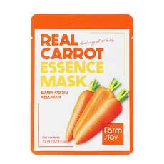 FARMSTAY REAL CARROT Essence Mask, 23 ml