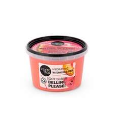 Organic Shop Bellini, please! Ενυδατικό Scrub σώματος, Καρπούζι & Ροδάκινο, 250ml